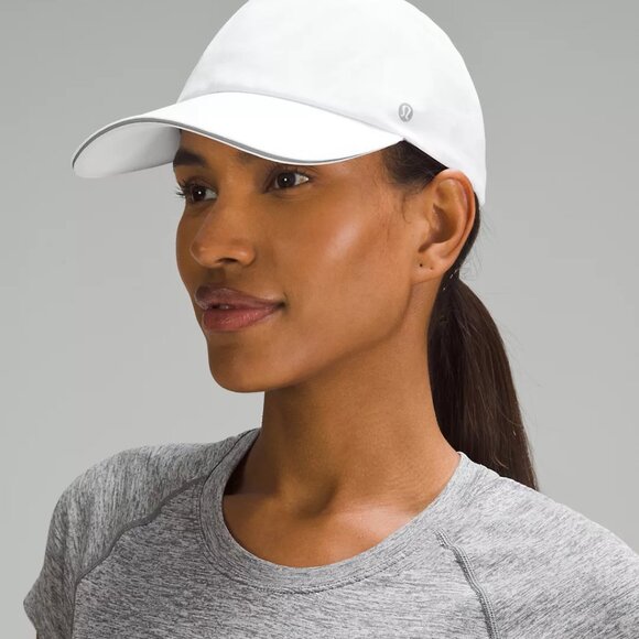 Lululemon White Fast and Free Running Hat - Picture 7 of 7